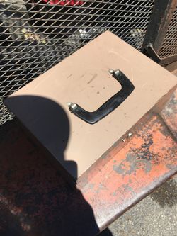 Metal money box