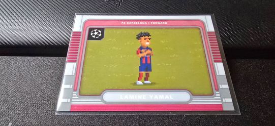 2025-26 Topps Uefa Club Competitions - 8-Bit Shots Lamine Yamal #8B-17