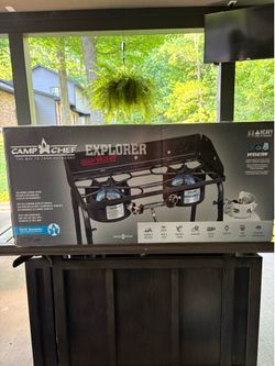 Camp Chef two burner cooking system