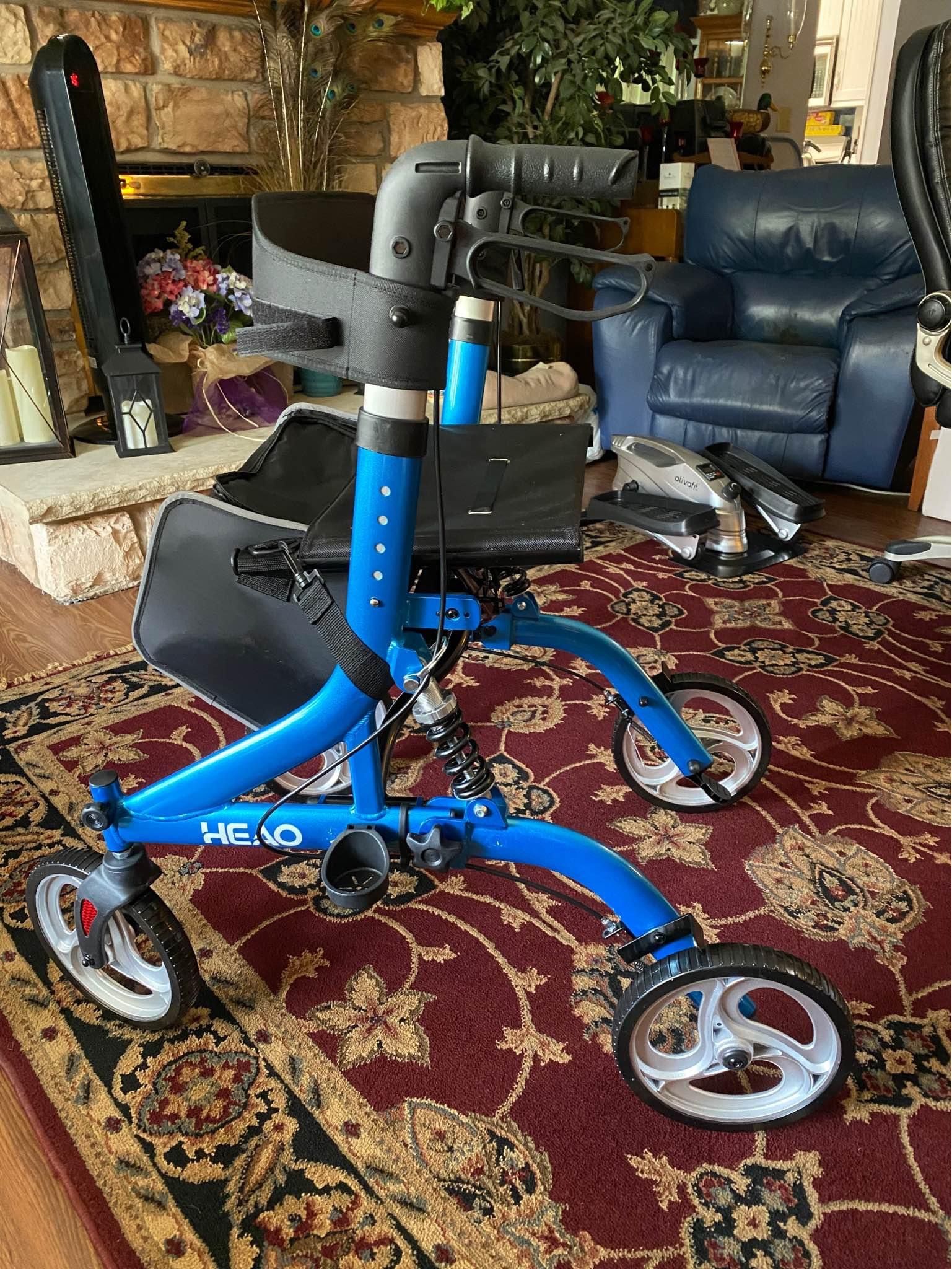 HEAO Rollator Walker with Seat