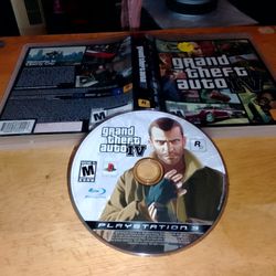 PS3 Game Grand Theft Auto IV 