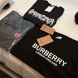 Designer Shirts Amiri, Balenciaga, Burberry