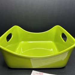 Rachael Ray - Ceramic: 9"x 9” Green Baking / Casserole Dish - New