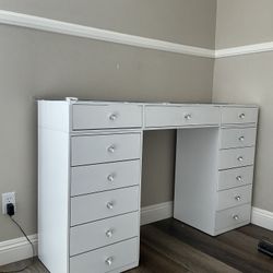 White Vanity