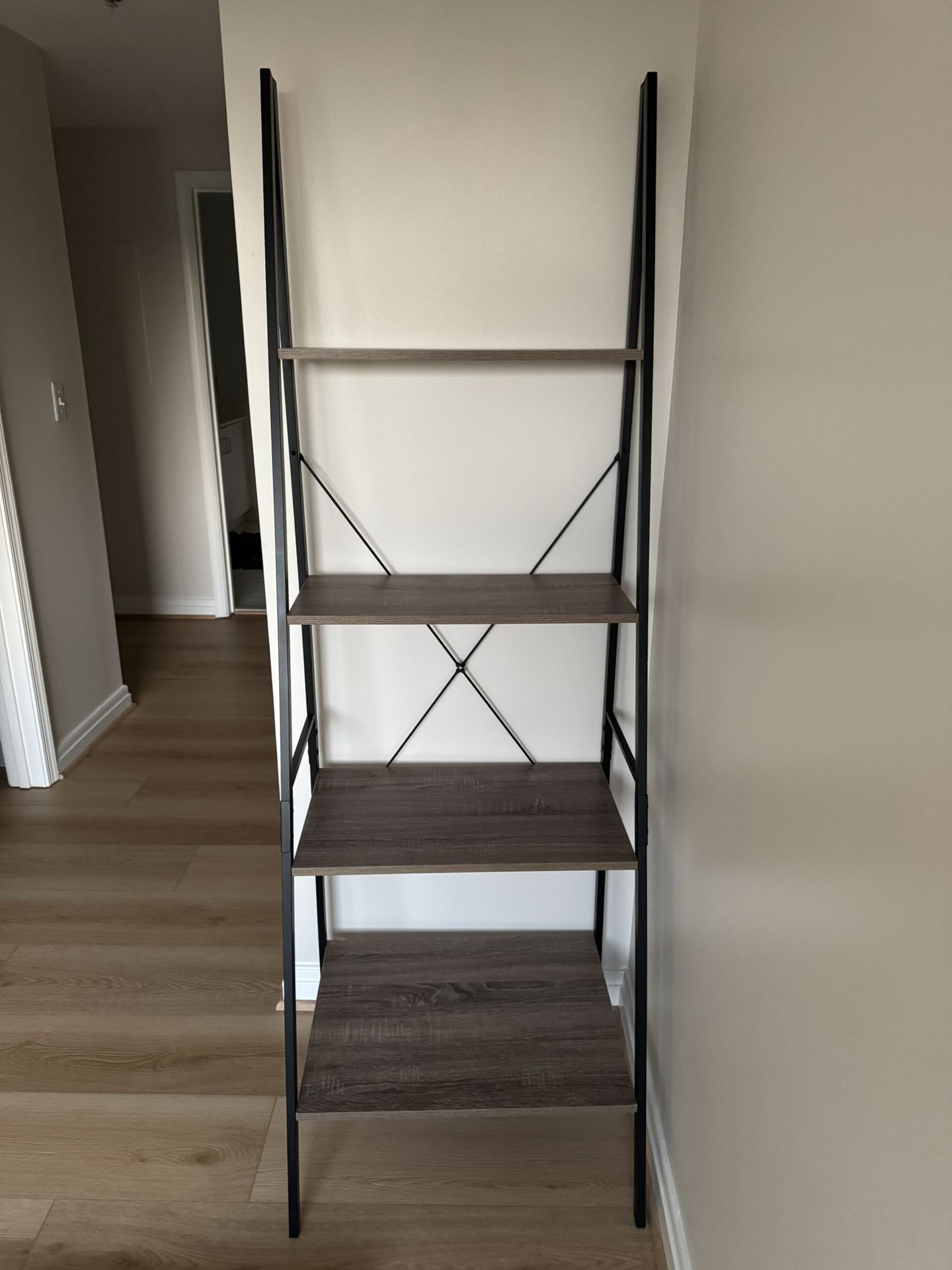 4-tier Ladder Bookshelf - 71” Height