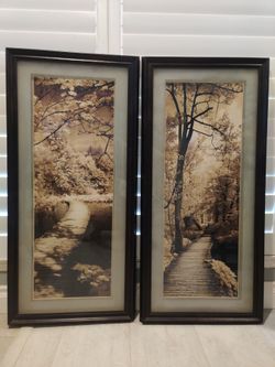 Matching Framed Nature Wall Art Prints