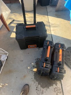 Ridgid  tool boxes