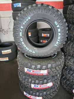 Vendo Un Set De Llantas Nuevas GTRADIAL MT 31×10,50R15 LT  Instaladas Y Balansiadas Con 50 0000 Mil Millas De Garantía Las 4