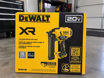 DeWalt XR 20V 18GA Brad Nailer DCN210B