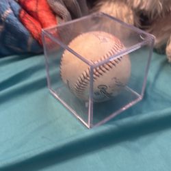 Selling Dave Pokémon card and their baseball signed by three good baseball players