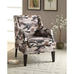 Accent Chair in Pattern Fabric Finish Have 2 