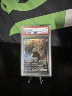 Pokémon TCG Excadrill EX Sir 168/086 Black Bolt PSA 10 GEM MT