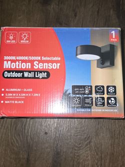 Motion sensor spot light