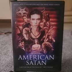 American Satan Blu-Ray/DVD 2 Disc Rare andy biersack Black Veil Brides Halloween