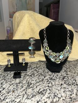 Beautiful Gemstone Necklace Set