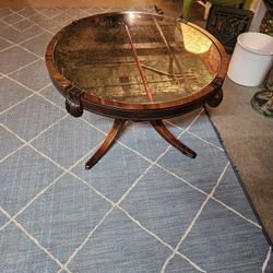 Mid-century Art Deco Round Table