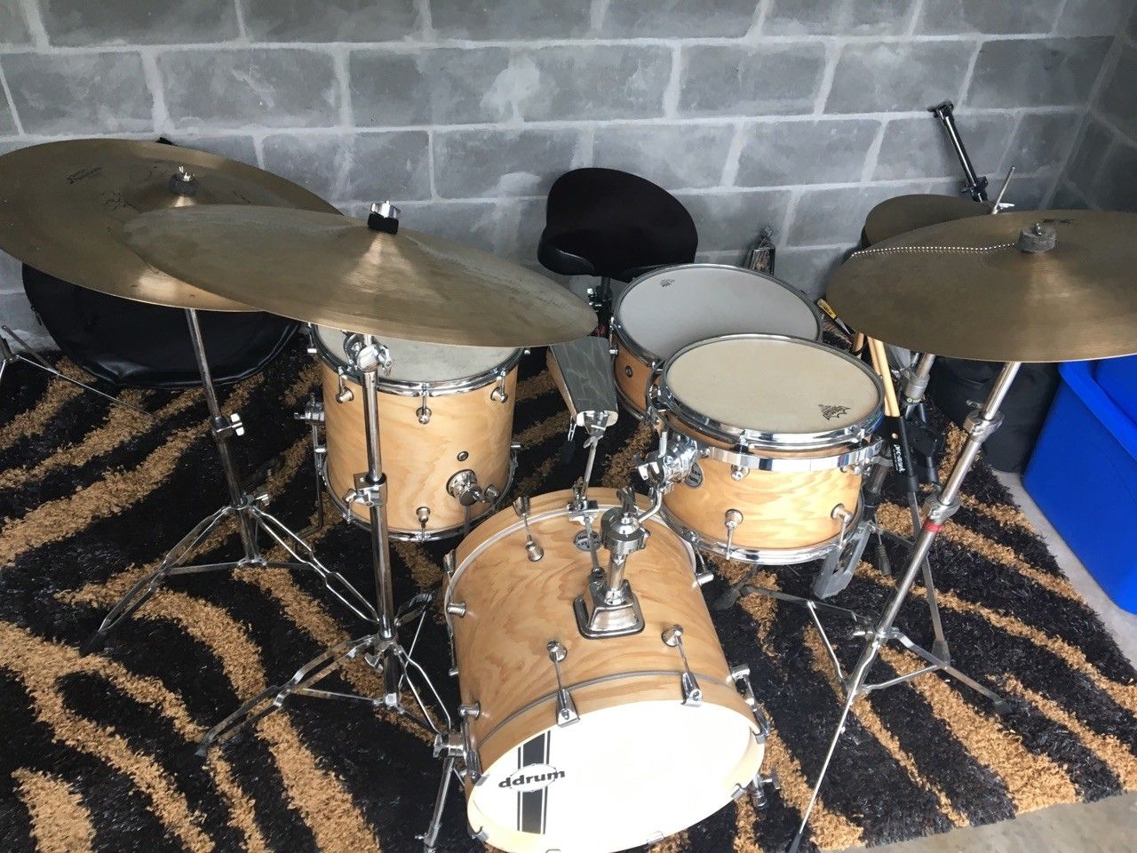 Ddrum SE Flyer ASH!!! NO CYMBALS.....