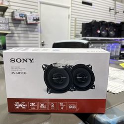 Car Speaker Sony 10cm 3-way Altavoz Bocina Corneta De Carro Xs-gtf1039 (pair)