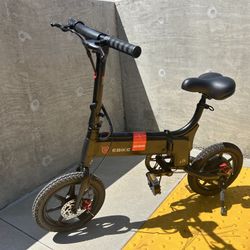 SISIGAD HY-C14 14" 3-Speed Folding E-Bike
