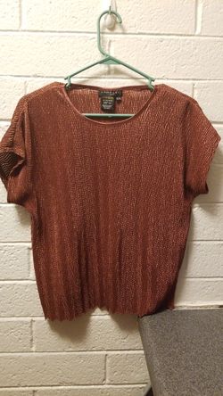 Lana Lee Accordion Tunic Top size XL