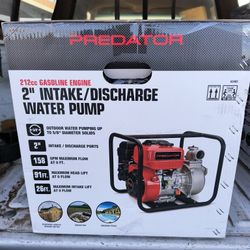 Water Pump Gas-powered