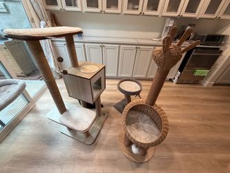 Cat Tree and Scratching Post Set