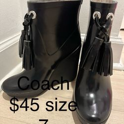 Rain Boots Coach