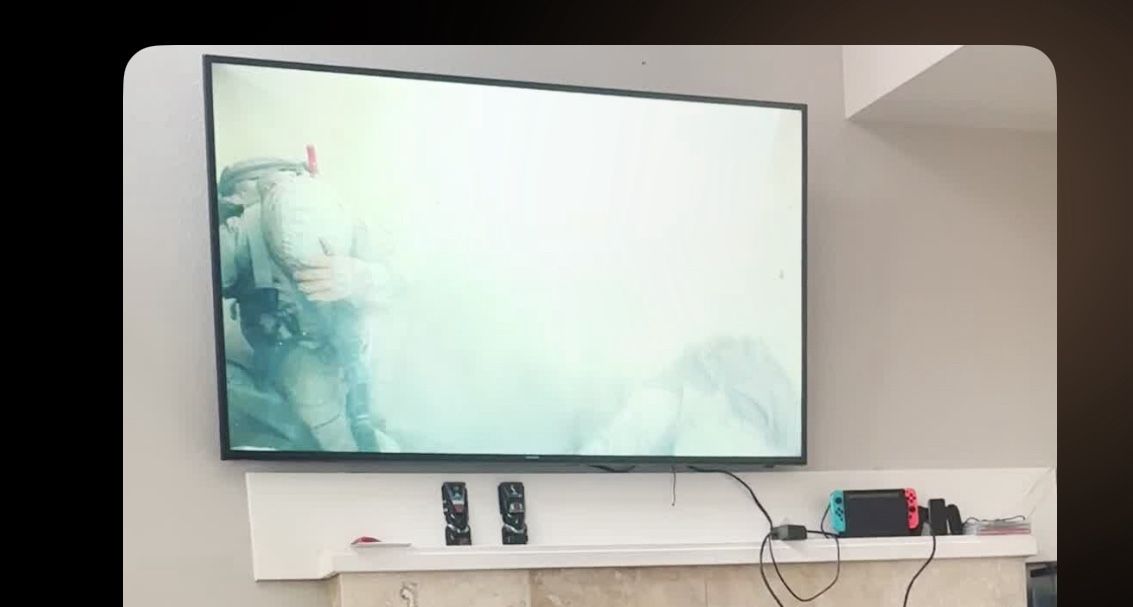 Samsung 65’ TV with Wall Mount