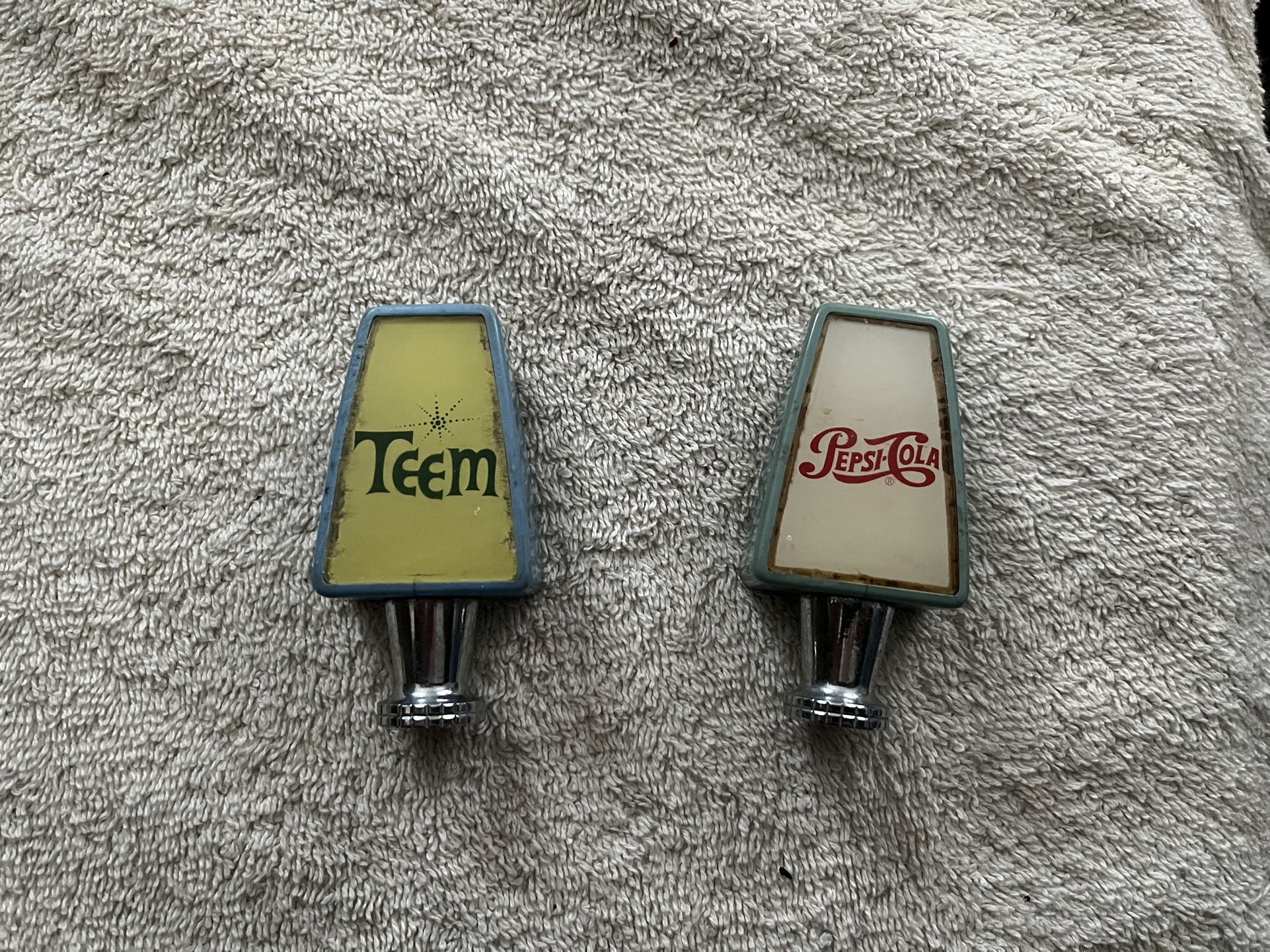 Vintage Soda Machine Handles