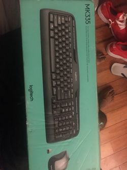 Logitech wireless keyboard and mouse