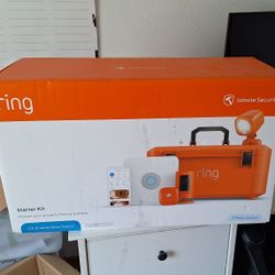 Ring job site security five piece starter kit with lte enabled Wifi 