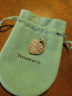 Tiffany & Co I LOVE YOU Heart Charm Pendant