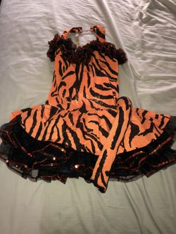 Halloween costume tiger