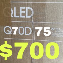 Samsung 75 QLED LED LCD 120Hz 4k TV