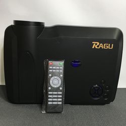 RAGU LED 2800 lumens Home Theater Projector 1280x768, Home Projector Support 1080P Video for Home Movie