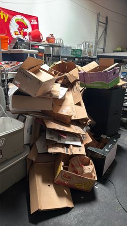 Free cardboard