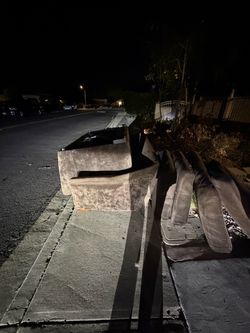 free couches AS IS .PICK UP ONLY