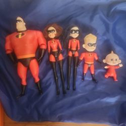 The Incredibles Lot Of 5