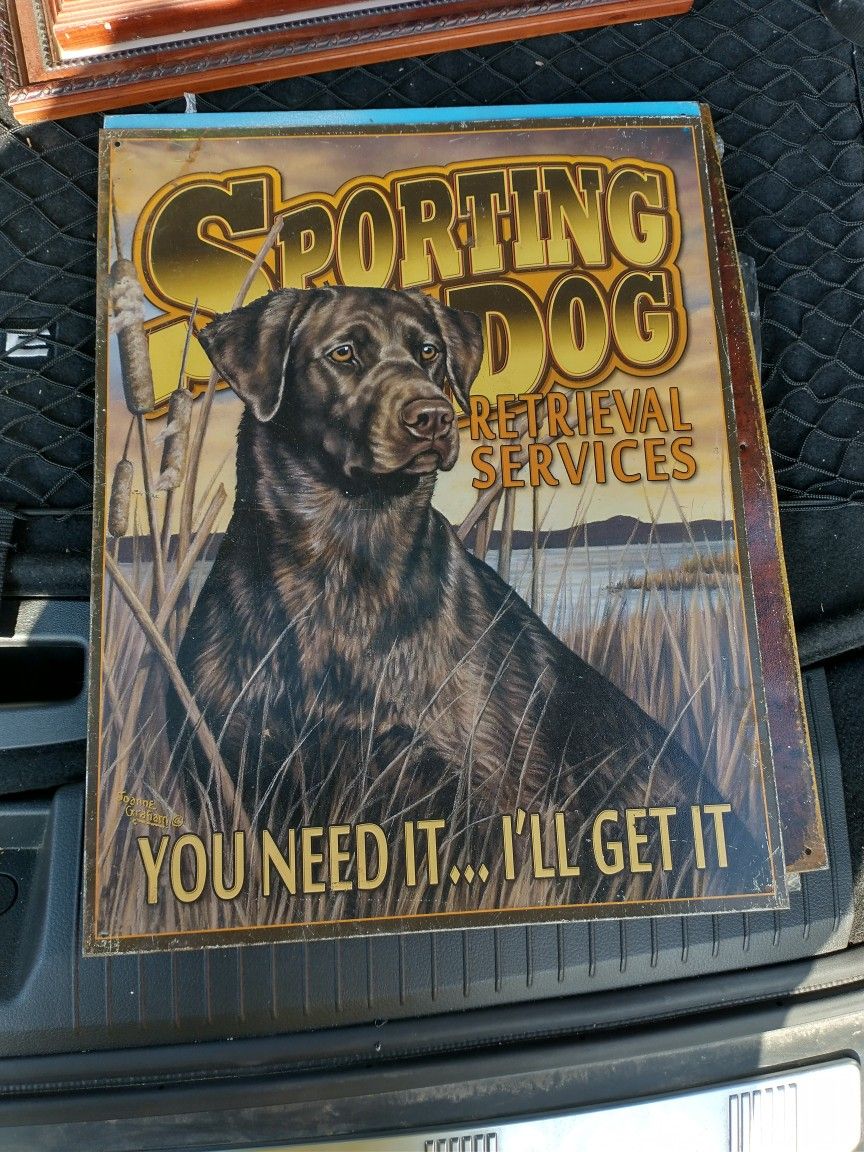 Tin Sign
