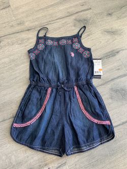 Girls Romper size 7