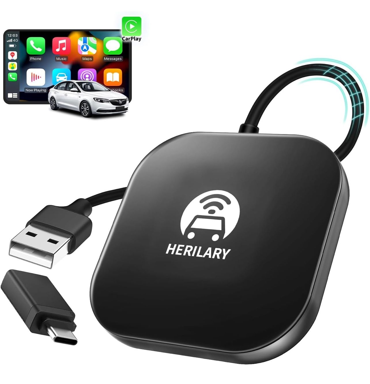 a-6) Wireless CarPlay Adapter