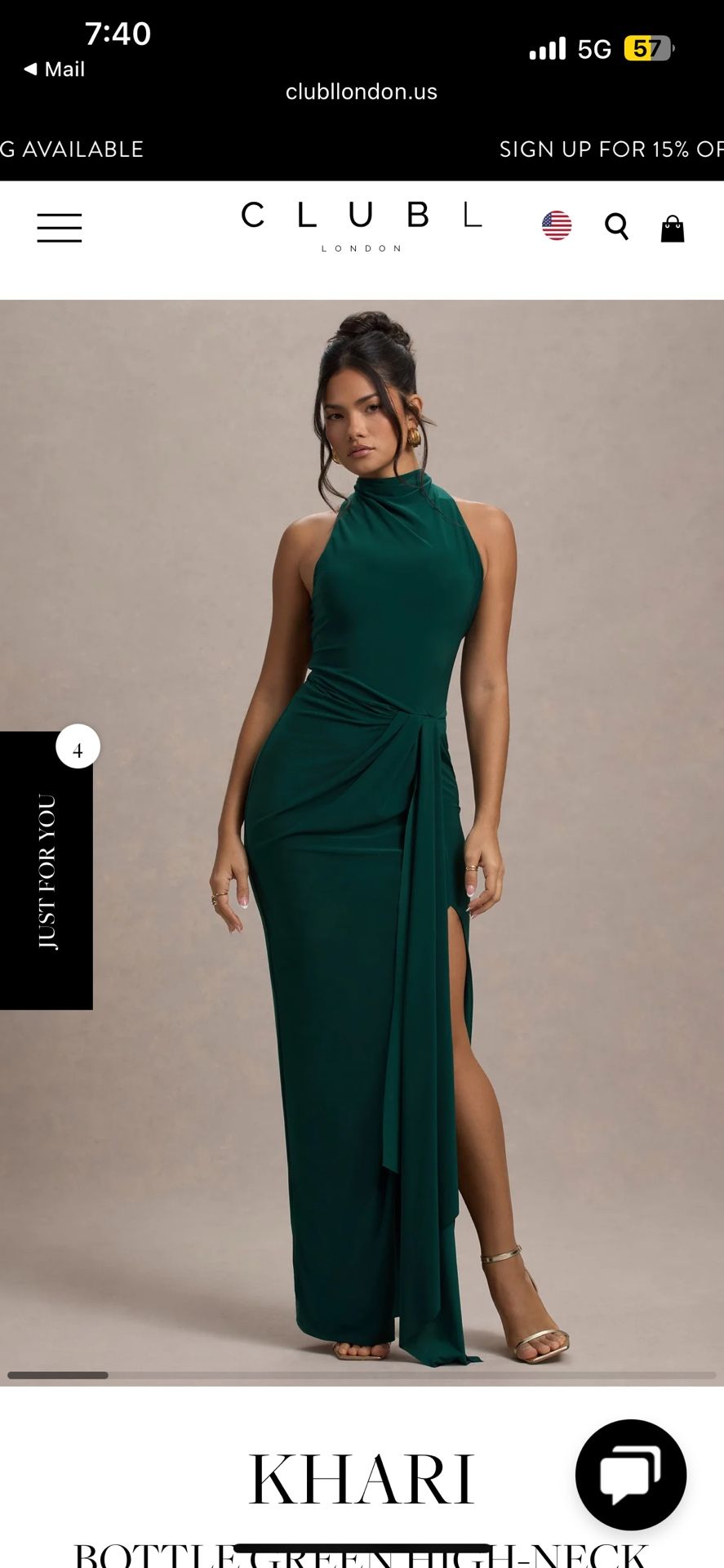 Emerald Long Dress
