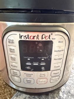 6 Qt Instant Pot Duo Electric Pressure Cooker