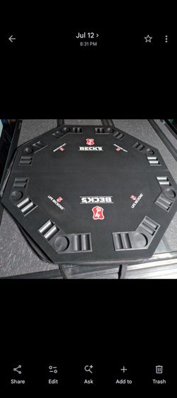 Portable Poker Tabletop