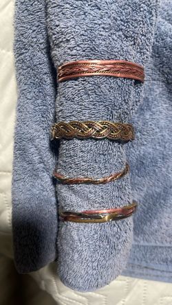 Copper bracelets $25 EACH