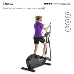 XTERRA Fitness FS1.5 Elliptical with Ergonomic Stride Length