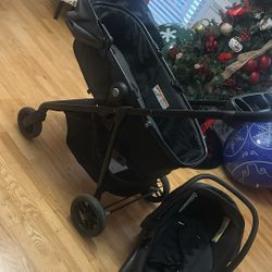 Car seat And Scroller Set