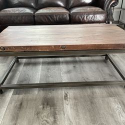 Industrial Rustic Coffee Table