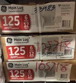GE PowerMark Gold 125 Amp 6-Space 12-Circuit Indoor Subpanel