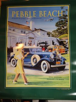 Pebble Beach Concourse D'Elegance Posters